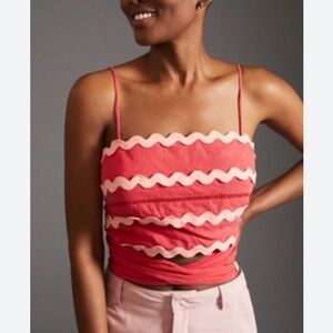 NWT farm rio wrap crop tank
